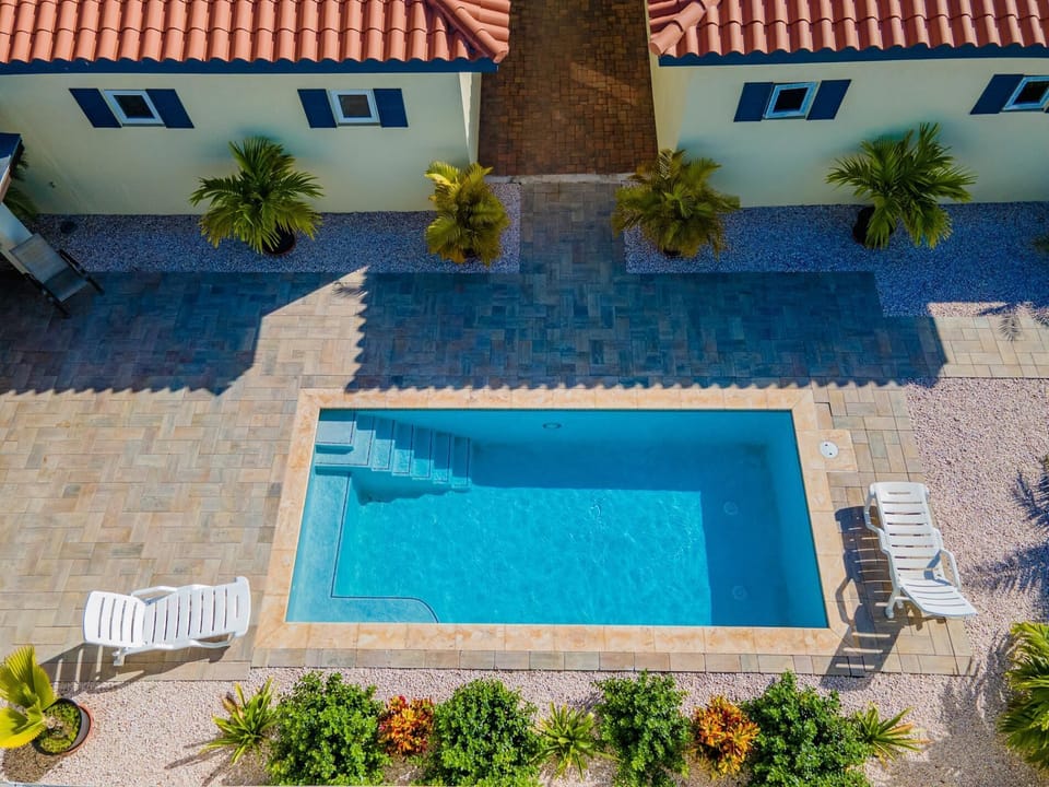 Take a dip and cool of in the pool!