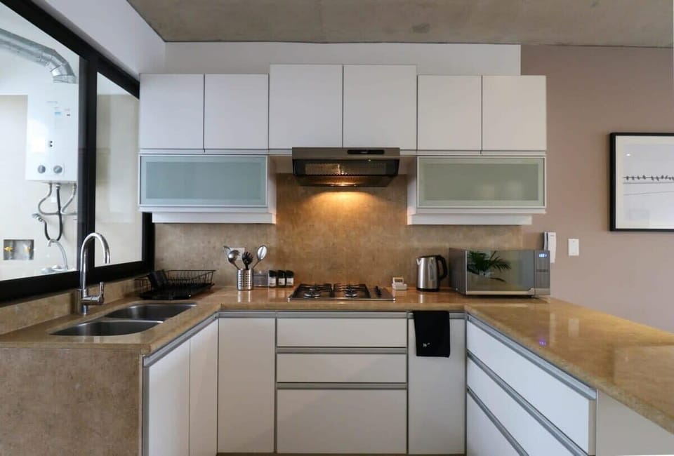 Equipped kitchen