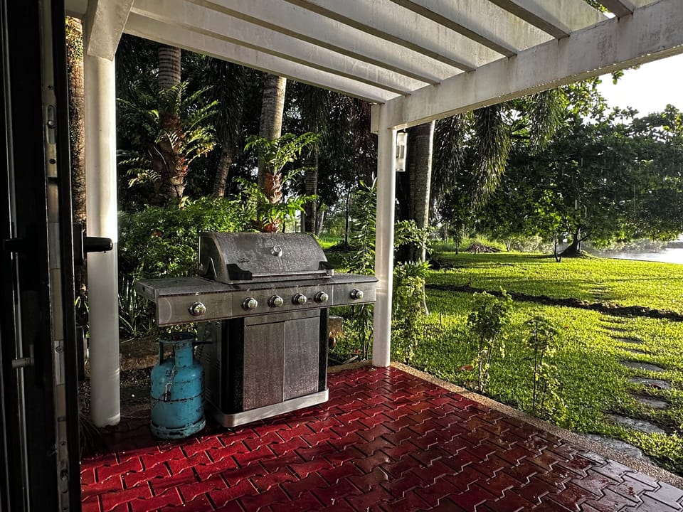 BackYard BBQ With Ocean View