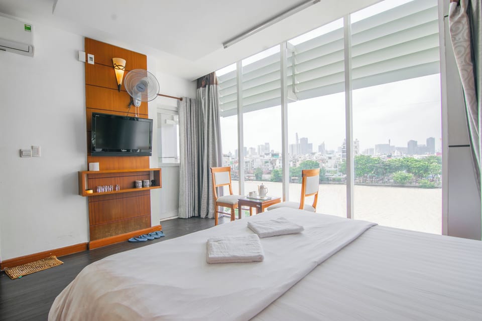 City Double Room | Premium bedding, desk, blackout drapes, soundproofing