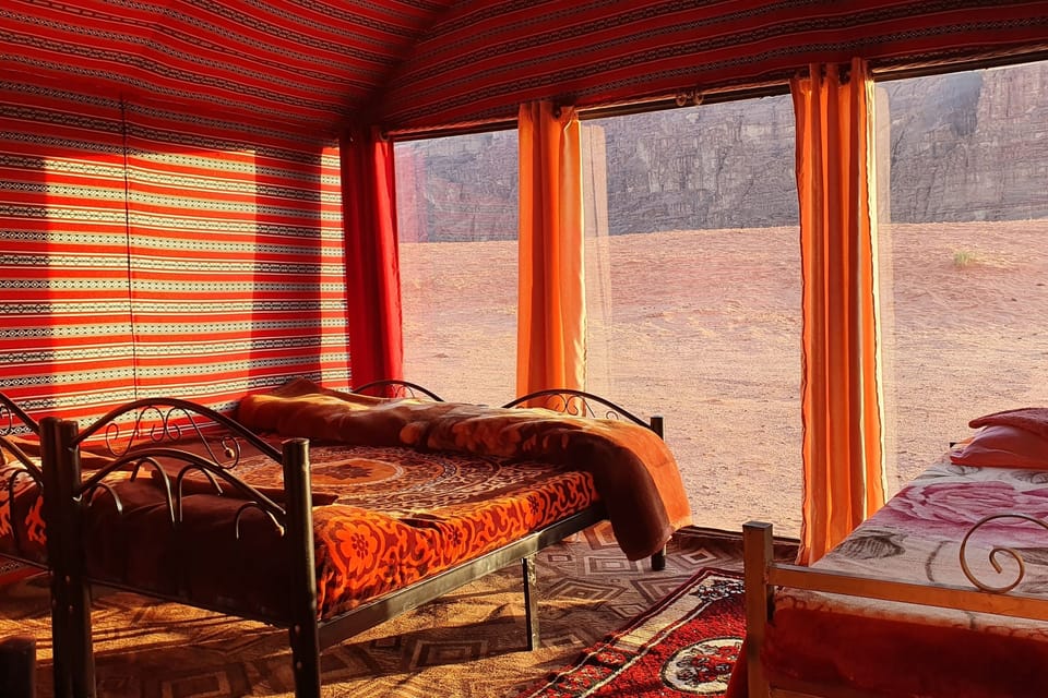 Panoramic Tent | Individually decorated, individually furnished, bed sheets