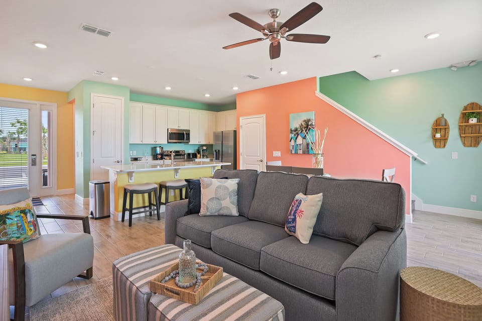 Step into a space that exudes coastal charm, soft hues, and a laid-back vibe