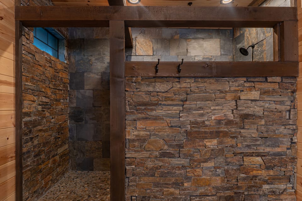 Take in the view of that luxury shower!