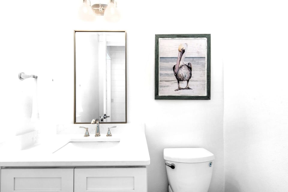 3rd floor powder room.