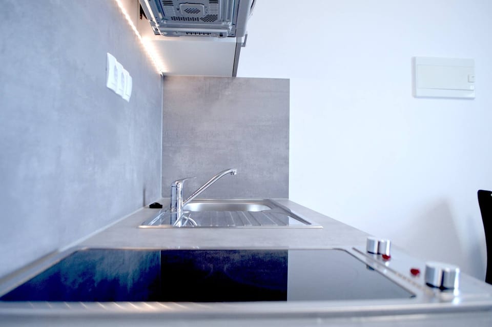 Apartment, 1 Bedroom, Smoking, Balcony | Private kitchen