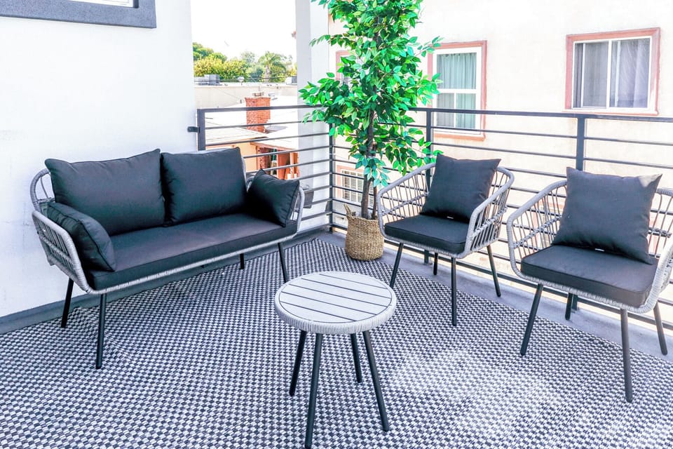 Upstairs balcony of master bedroom