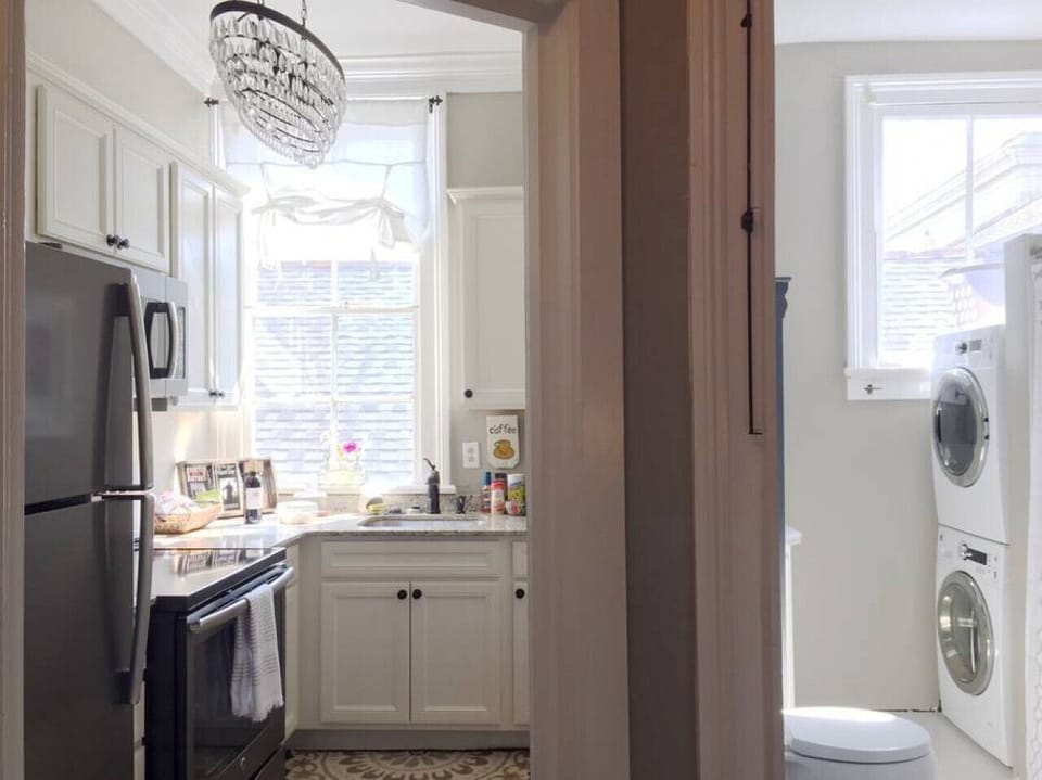 Kitchen + W/d