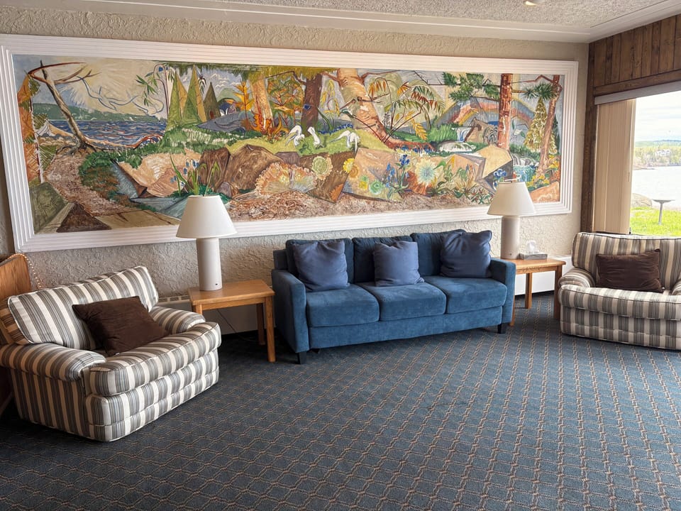 Lobby sitting area