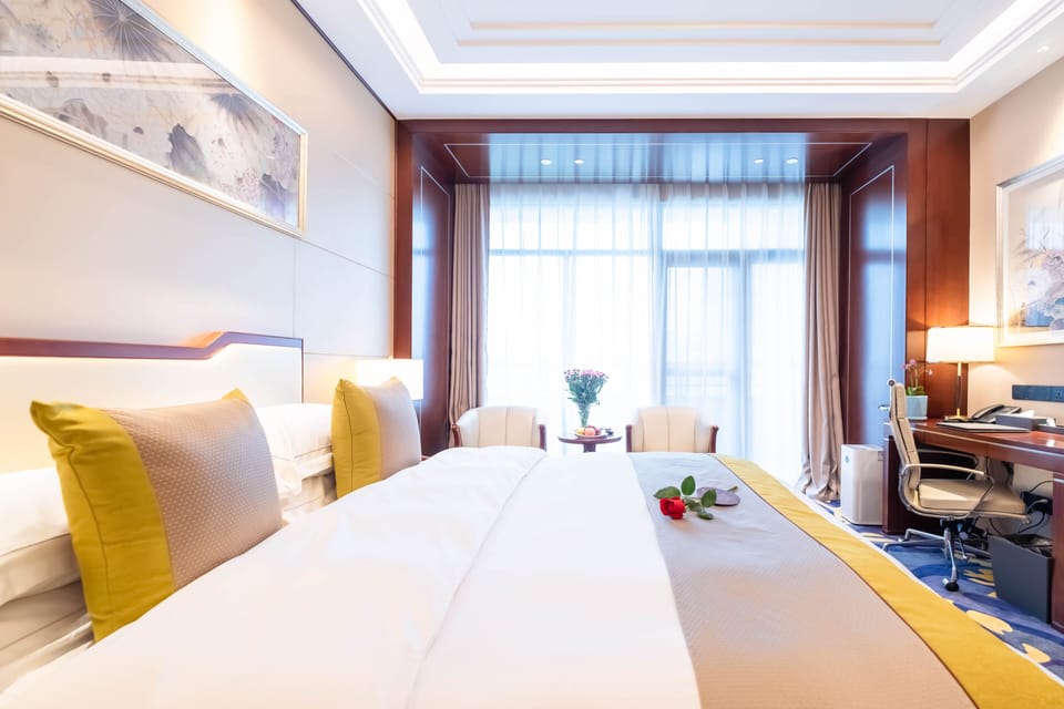 Standard Single Room | Living area | 50-inch TV with cable channels