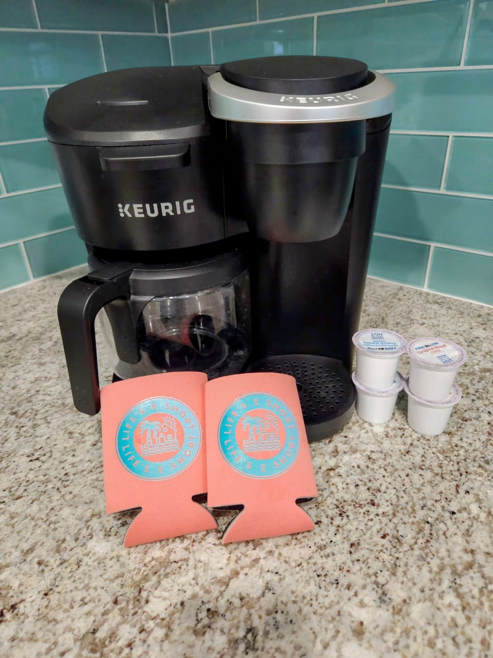K-cup and drip coffee maker