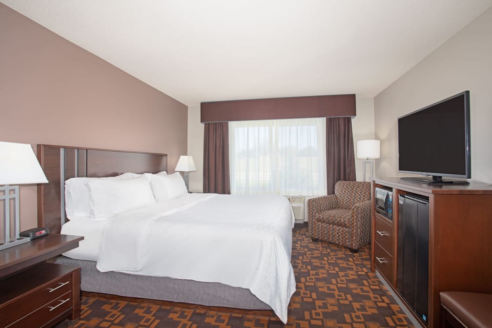 Suite, 1 King Bed with Sofa bed | Desk, iron/ironing board, cribs (free), rollaway beds (surcharge)