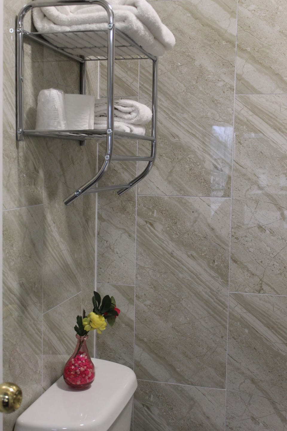 Standard Room, Multiple Beds | Bathroom | Combined shower/tub, hair dryer, towels