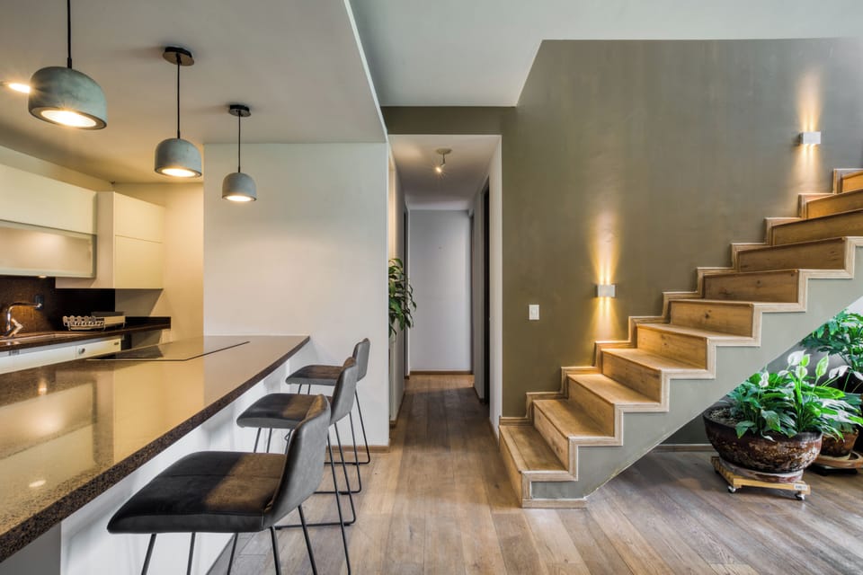 Apartment | Living area | 50-inch Smart TV with digital channels
