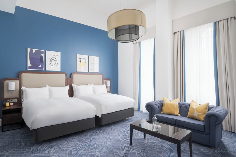 Premium bedding, in-room safe, desk, laptop workspace