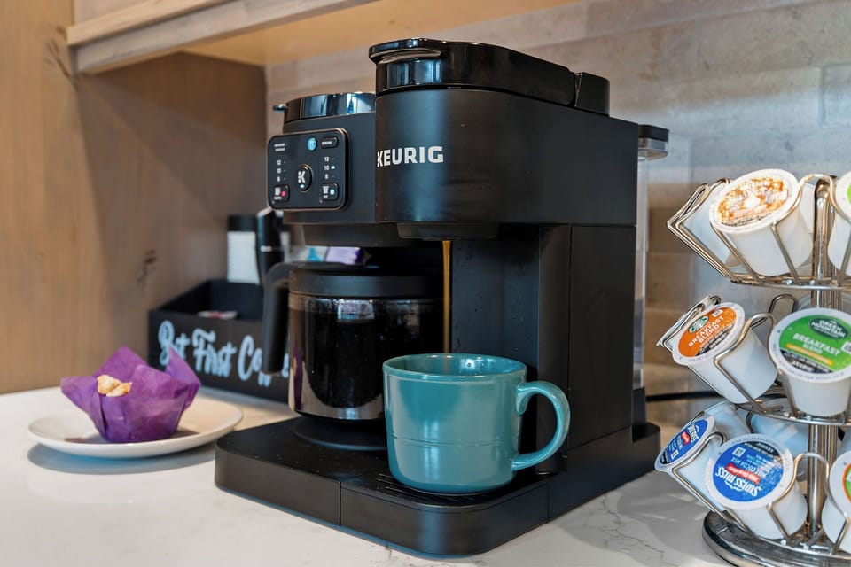 a coffee bar