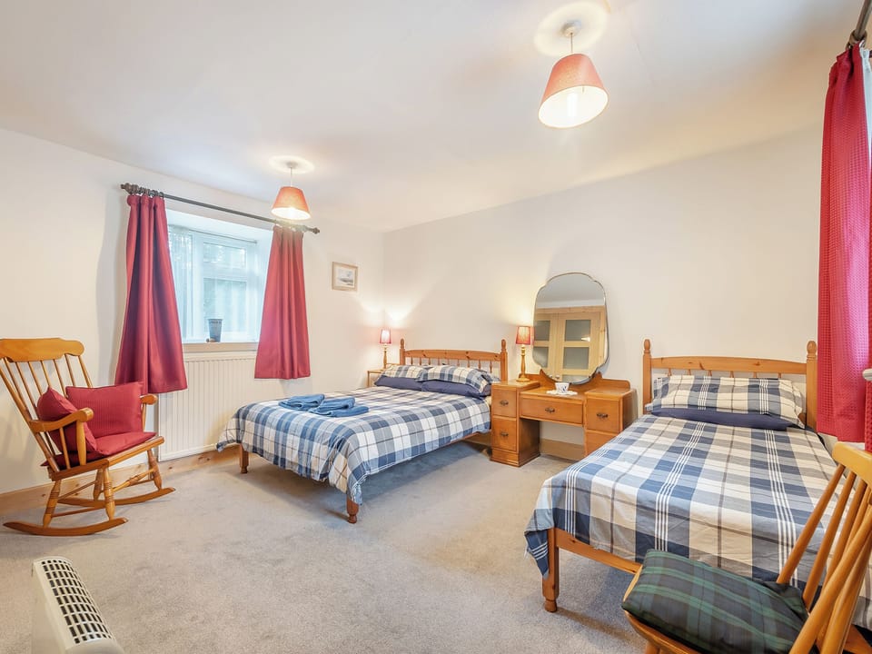 Bedroom | Brondeg Lodge, Minard, near Inveraray