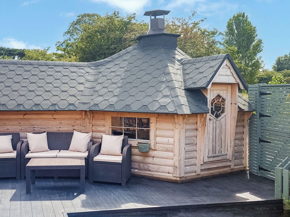 Patio | The Hideaway, Chapel St. Leonards, near Skegness