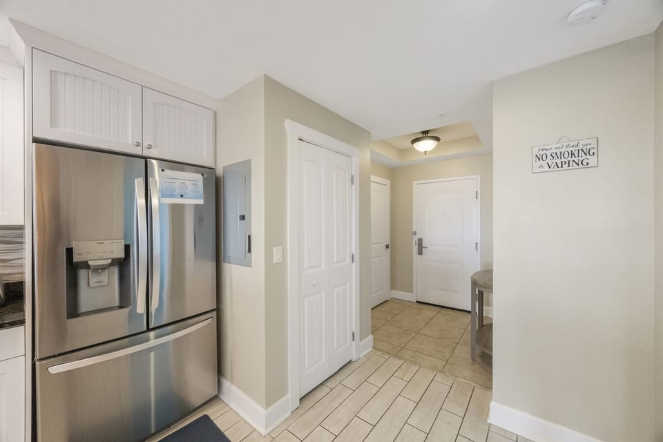 View from Kitchen to foyer