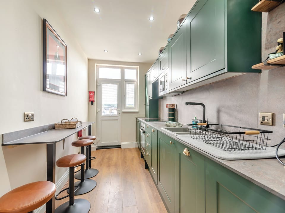 Kitchen | Sea View at The Oaklands, Scarborough