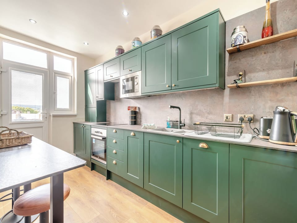 Kitchen | Sea View at The Oaklands, Scarborough