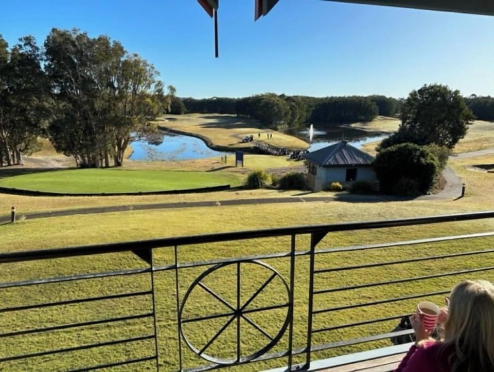 View from the balcony ,great spot for a morning tea or coffee
