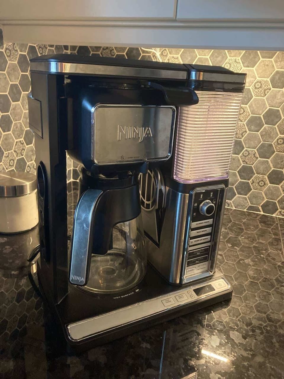 Our home includes a coffee maker and coffee