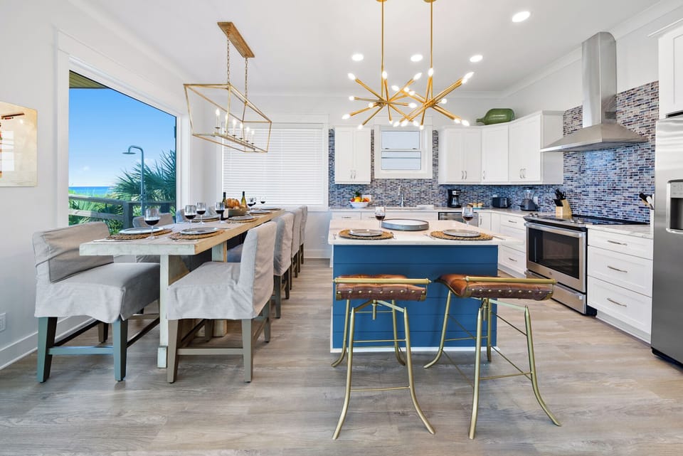 1st Floor Fully Equipped Kitchen and Dining Area