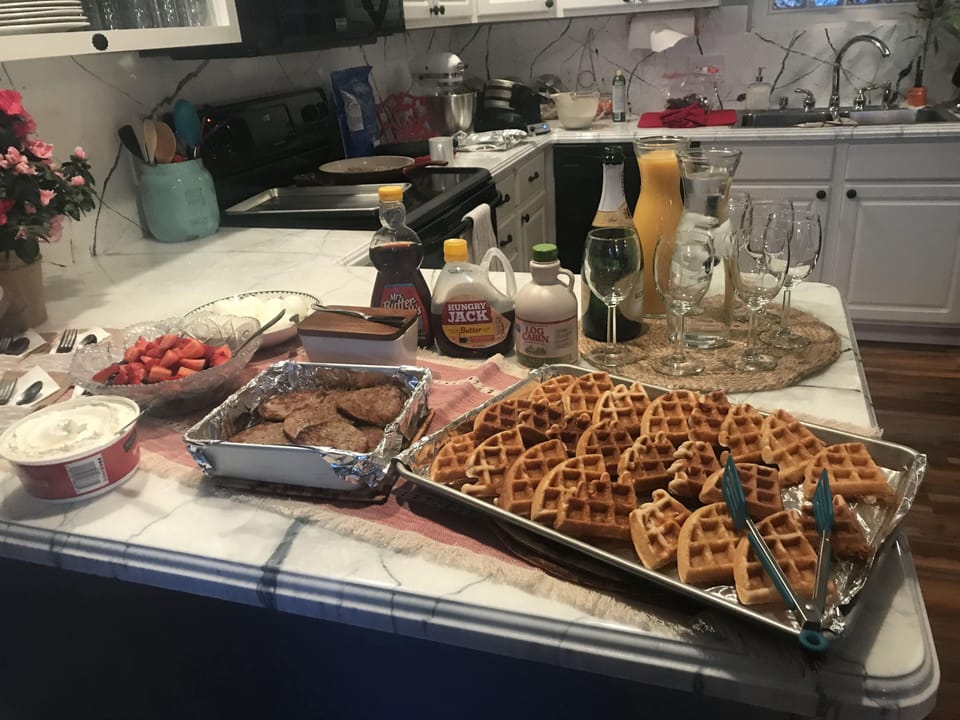 Breakfast buffet