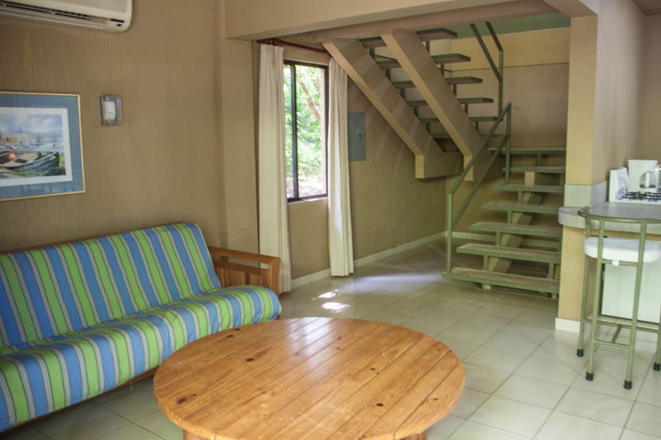 Apartment (1-3 pax) | Living room | 32-inch plasma TV with cable channels, TV