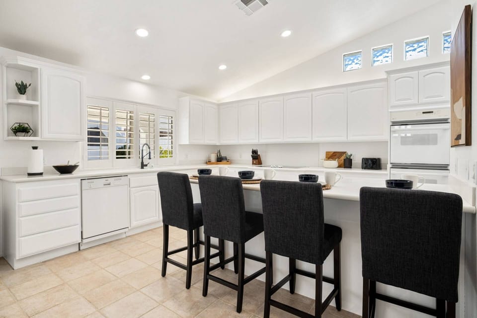 Kitchen is Well-Stocked, Perfect for Family Meals