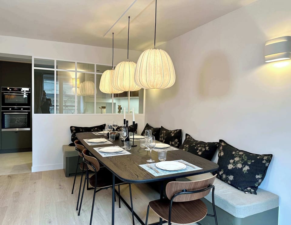 You won't be short of space in this apartment for up to 8 guests