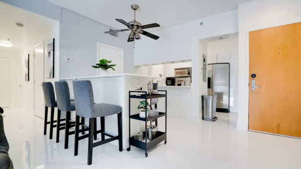 Elegant and modern dining space