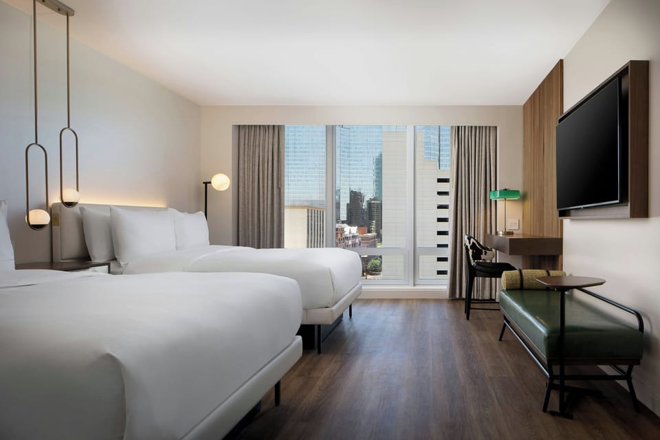 Room, 2 Queen Beds, City View | View from room