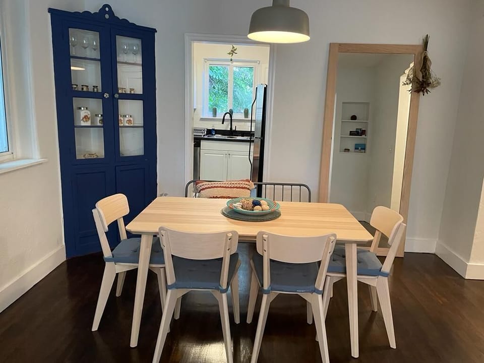 Dinning room to share meals with the family.