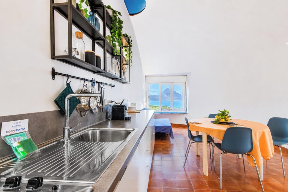 Family House, 2 Bedrooms, Terrace, Mountainside (Villa Macari Fantastic Sea View) | Private kitchen | Espresso maker