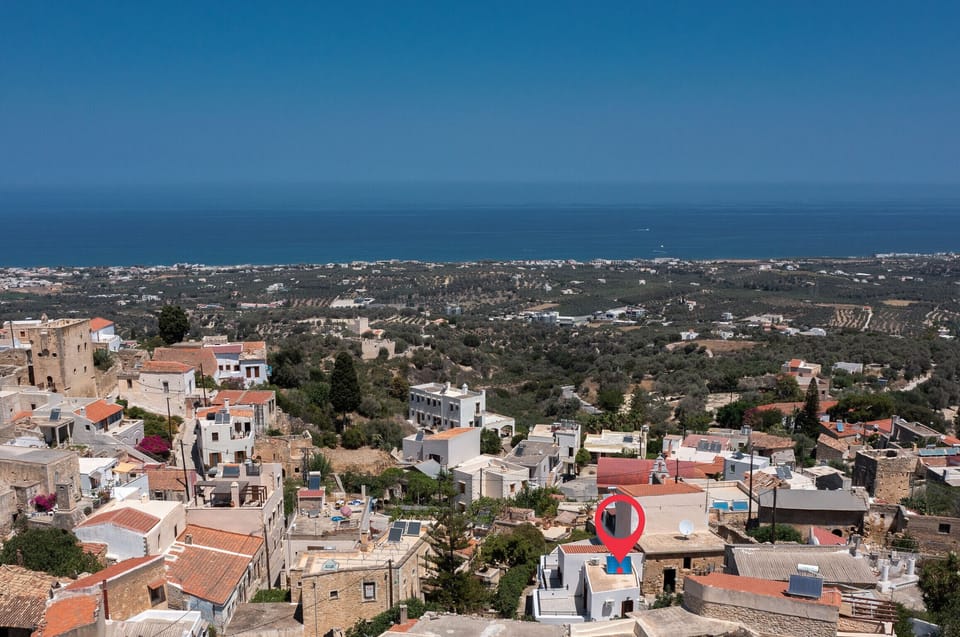 Beautiful villa, Private pool,Near tavern & minimarket,Maroulas,Rethymno,Crete