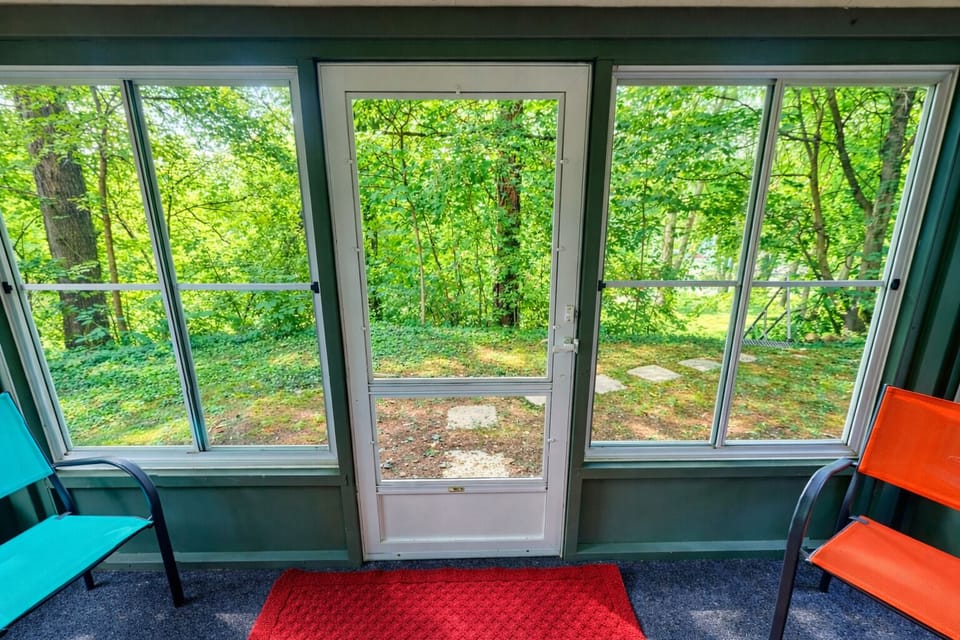 Sunporch in spring