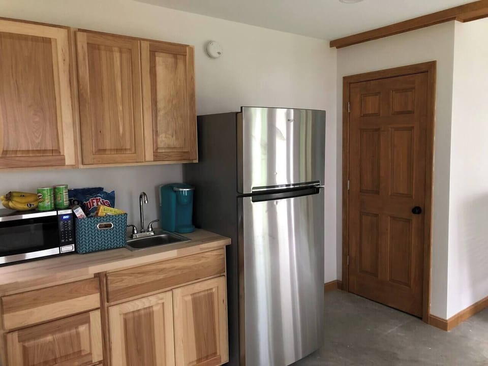 Guest house kitchenette on main floor.
