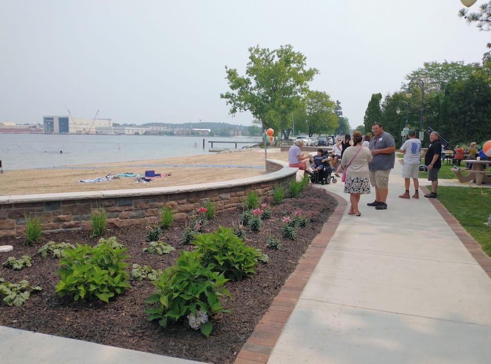 Water walk from Otumba Park to downtown Sturgeon Bay