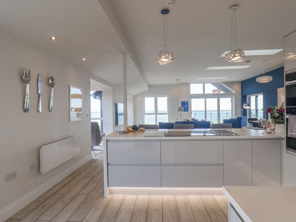 Fridge, dishwasher, electric kettle, toaster