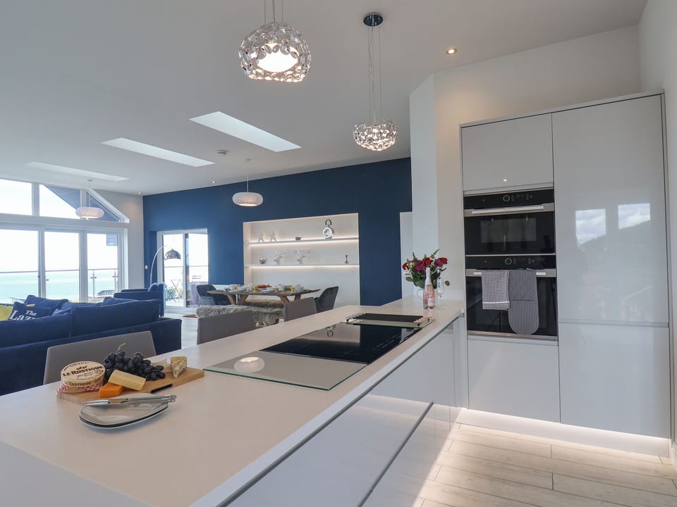 Fridge, dishwasher, electric kettle, toaster