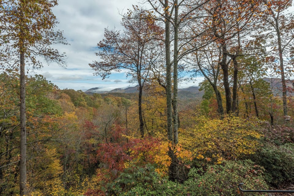 Exterior fall view