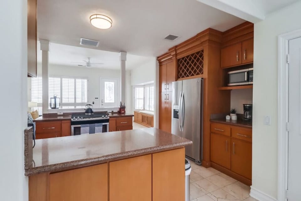 The floor plan flows from the living space to the dining room.