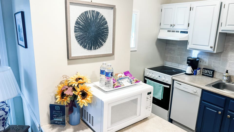 Galley Kitchen where you'll find our information book to help make your trip easy and carefree.