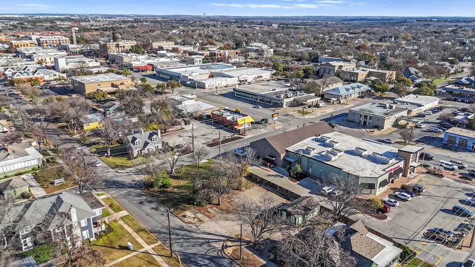 Courthouse on the square. The Most Beautiful Square in Texas. 2-Step Festival, Poppy Fest, Lighting of the Square, Market Days and more!