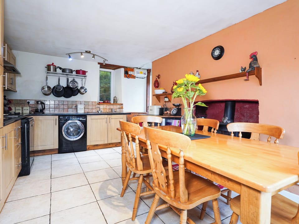 Fridge, dishwasher, electric kettle, toaster