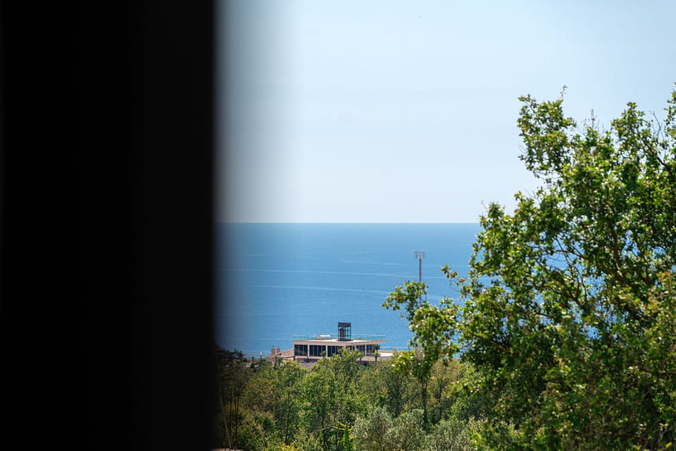Sneak peak at our wonderful sea view