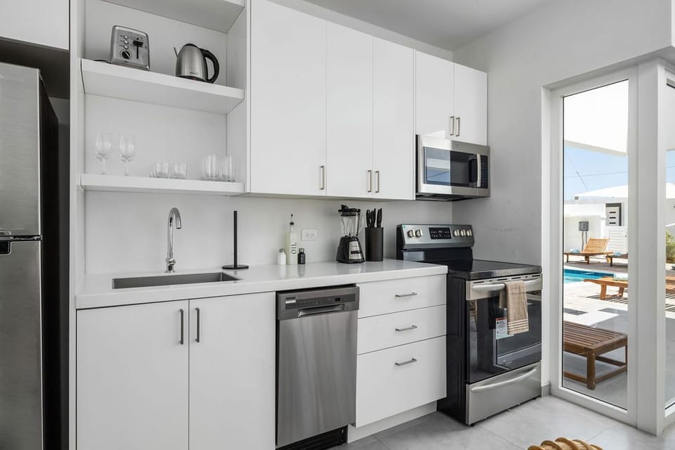 A chef's haven in our rental property - whip up your favorites in a kitchen designed for culinary magic.