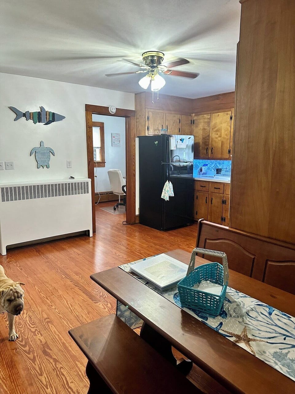 From living room kitchen view 