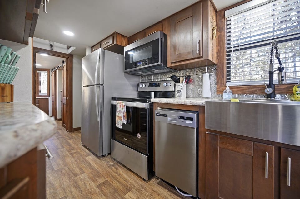 Lock and Key comes equipped with all the major appliances you're used to having at home.